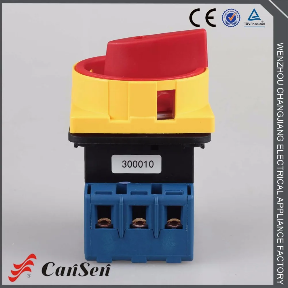 Cam Переключатель Ue 440V Ith 40A изолирующий переключатель 3 полюса (CE CCC сертификат)