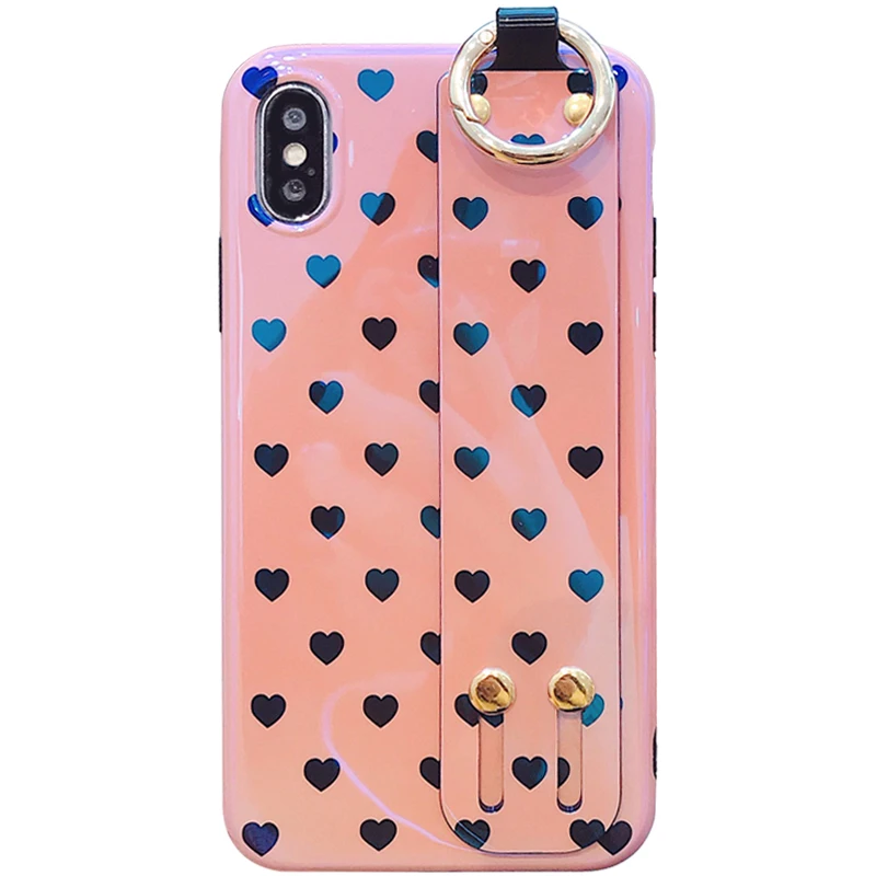 Чехол для телефона GlamPhoneCase с милым сердечком iphone XS Max XR 8 8plus 7 7plus 6/6S Plus модная
