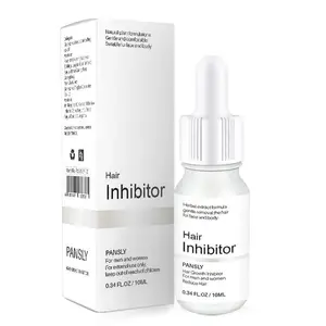 Органический постоянный ингибитор роста волос, безболезненное удаление масла на лице бикини для подмышек, для ног, сыворотка для тела и лобковой эпиляции