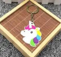 Модный Diy милый Сказочный ПВХ Единорог брелок мульти-стиль лошадь Брелоки