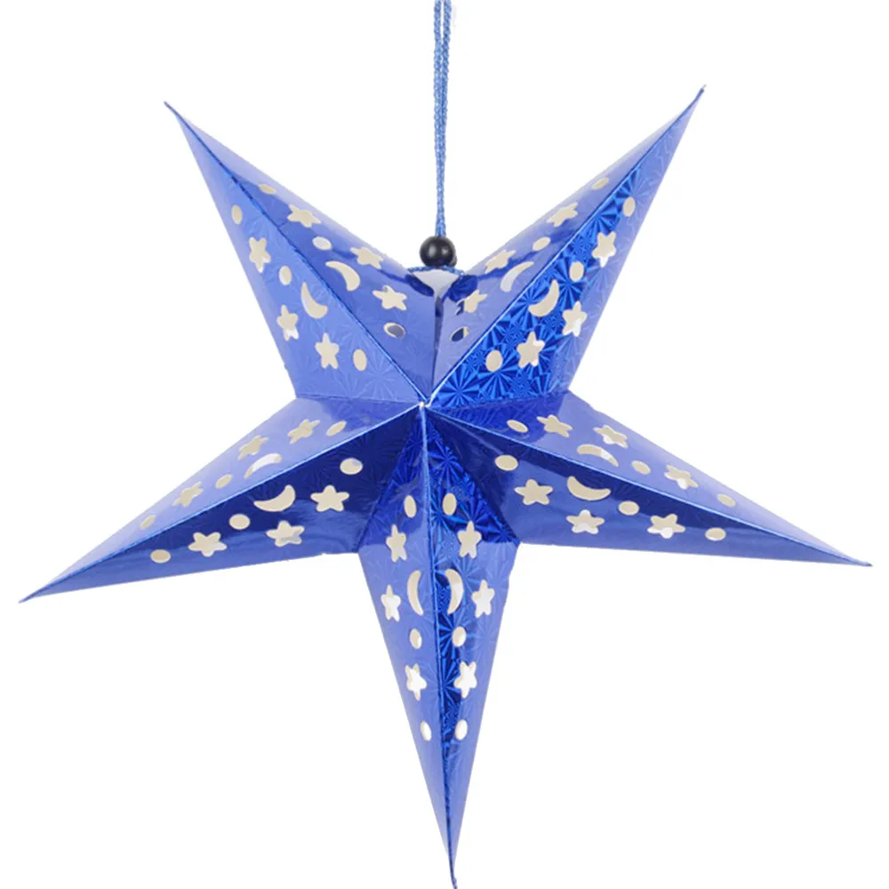 Xmas Pentagram абажур Star led светильники Свадебная вечеринка украшения аксессуары Фонари рождественские украшения для дома