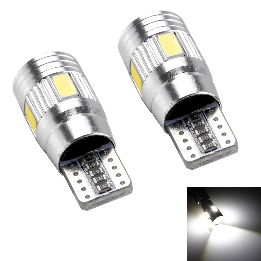 10 шт. автомобильные светодиодсветодиодный лампы T10 501 194 W5W 5630 SMD | Автомобили и