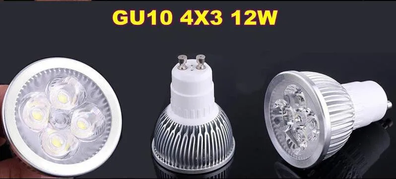 Epistar 15 Вт 12 Вт 9 Вт Высокая яркость gu10 E14 MR16 Светодиодная лампа Светодиодный точечный светильник потолочный 220 в 230 В Светодиодная лампа светильник CE/RoHS теплый/холодный белый