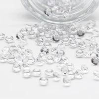 wedding decoration 1000pcs 4 5mm crafts crystal confetti table scatters clear crystals centerpiece events party festive supplies