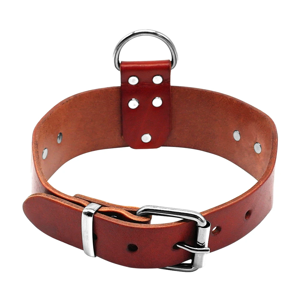 Ошейник для дрессировки собак из натуральной кожи 17 21 дюйм|leather film|leather leash and