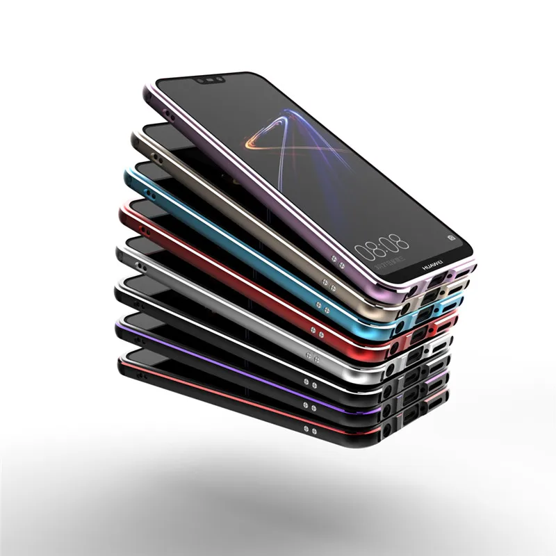 Роскошный металлический бампер Huawei P 20 P20 Pro блестящий чехол-бампер для P20Pro