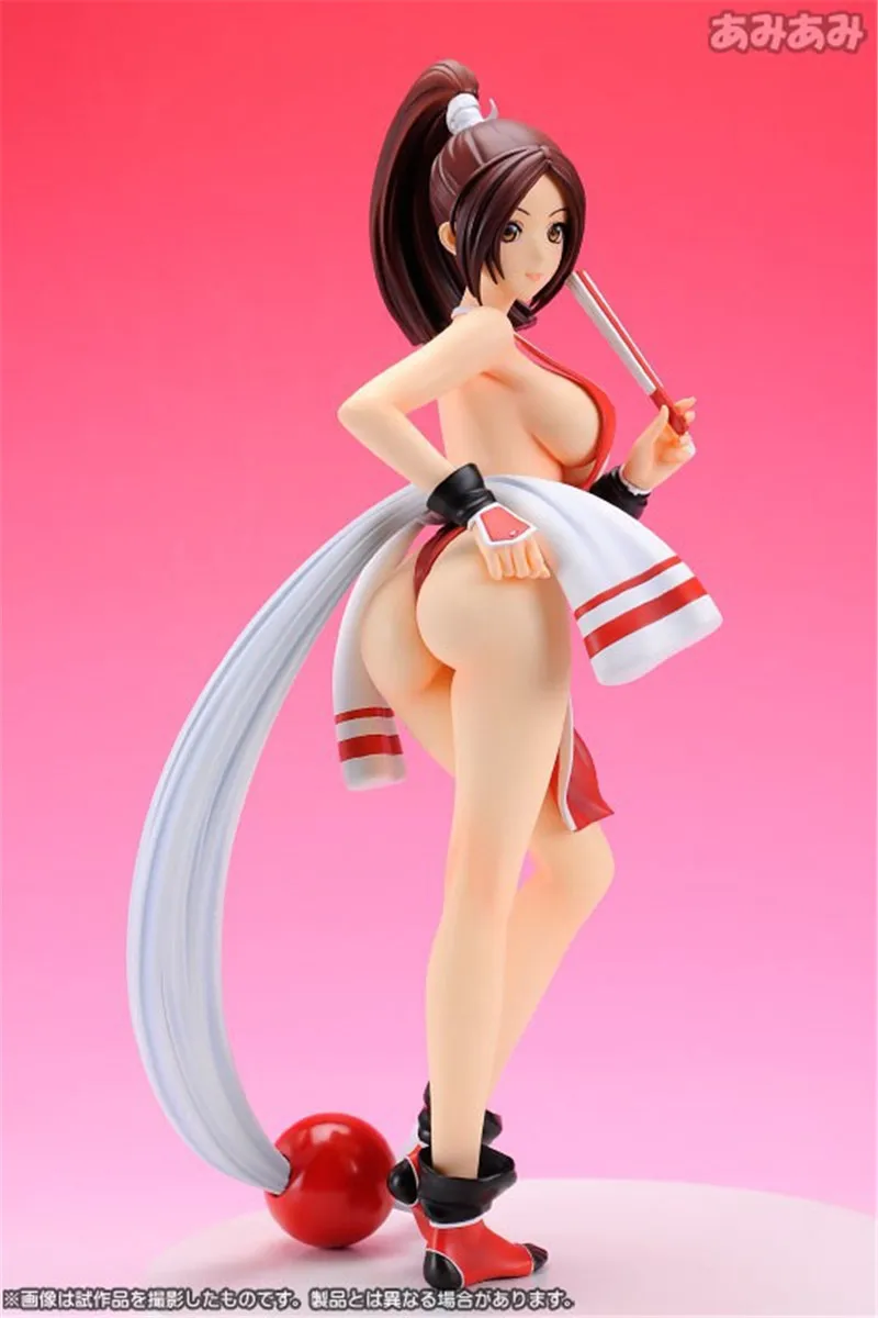 Mai Shiranui The King Of Fighters KOF13 Figuras Fatal Fury 26 см большие груди сексуальная девушка ПВХ