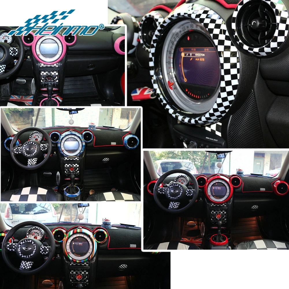 Для MINI Countryman R60 автомобильный Стайлинг декоративный стикер для интерьера чехол для MINI Cooper R60 аксессуары для MINI R60
