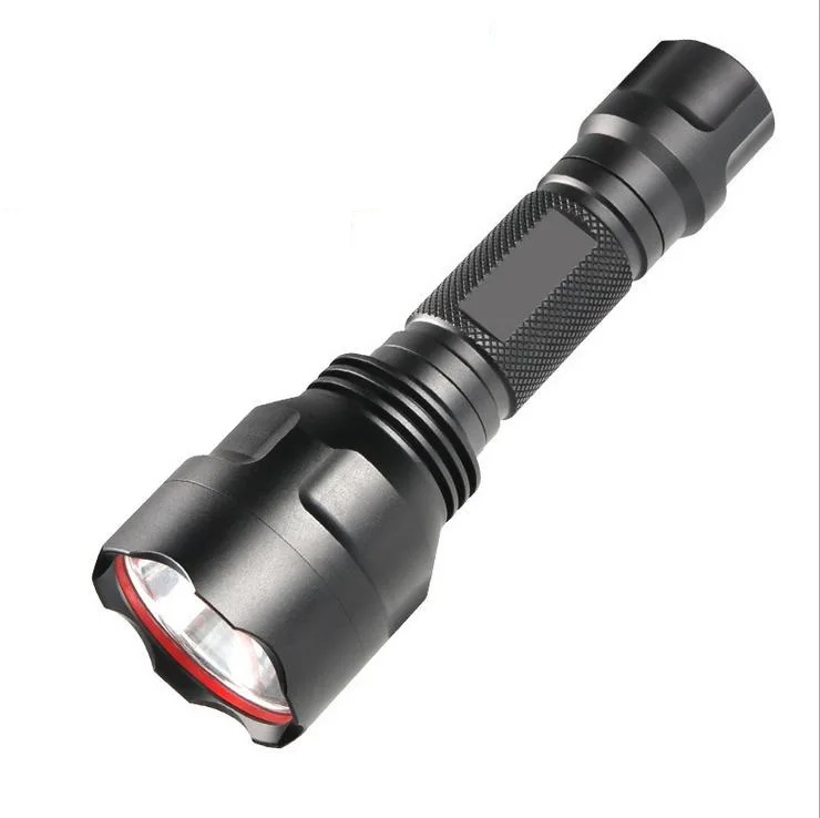 Shengfeihuo D19 XPE C8 оптическая линза Мини светодиодный фонарик 18650 Батарея факел для