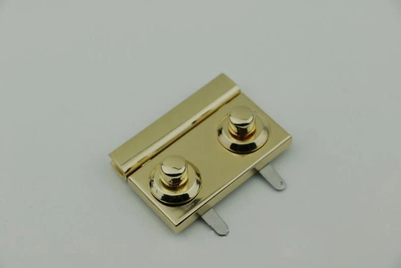 6 pcs/lot Lock button accessories square mortise lock for bag Replacement Handbag DIY Accessories Purse Snap Clasps Closure | Багаж и