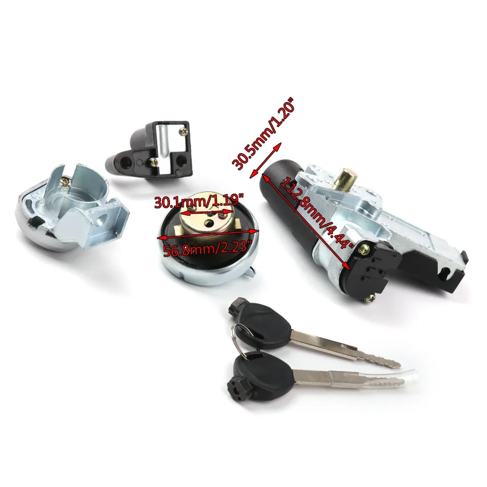 Комплект замков зажигания для мотоциклов Areyourshop 35014-GEZ-Y21 Honda NPS50 Ruckus 2003-2005 |