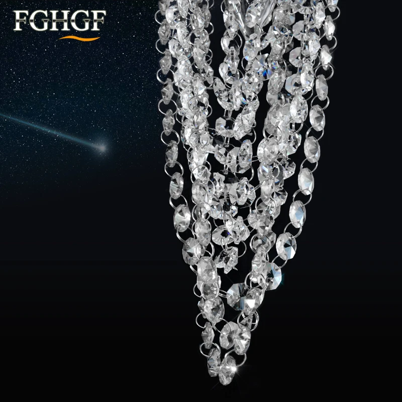 Маленький хрустальный потолочный светильник мини хрустальная лампа для