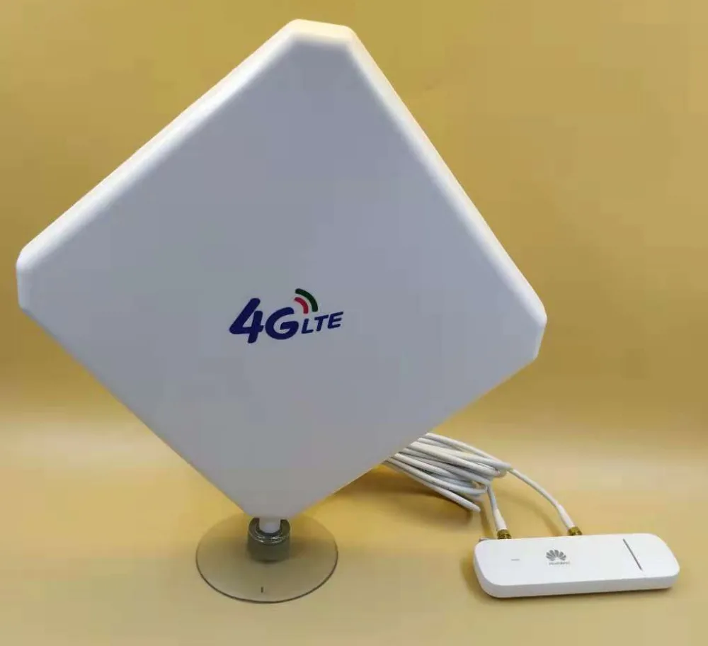 Разблокированный новый Huawei E3372 E3372h 607 4G 150 Мбит/с LTE USB модем с антенной PK E8372 E8377