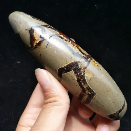 Горячая Распродажа 100% натуральный Septarian Массажная палочка полированная Дракон