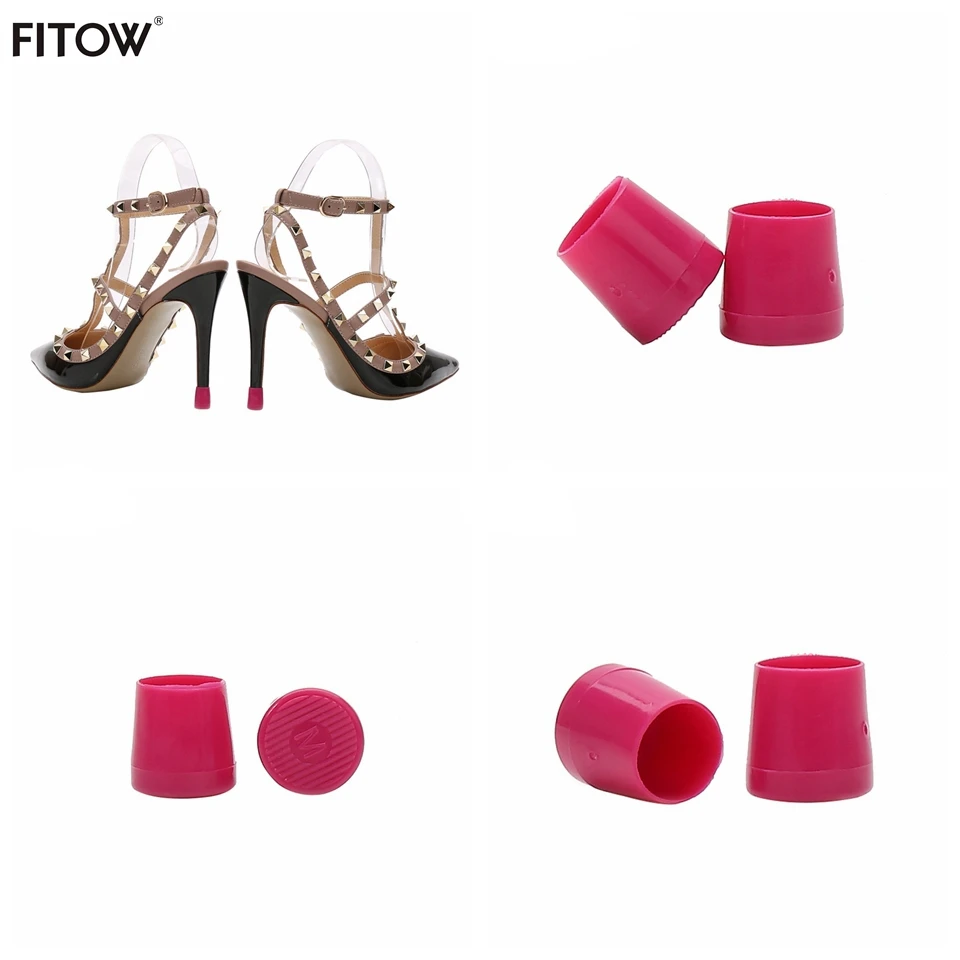 200 Pairs /Lot Heel Protectors High Heeler Stiletto Shoe Covers Cap Heel Stoppers Antislip Heel Replacement Bridal Wedding Party