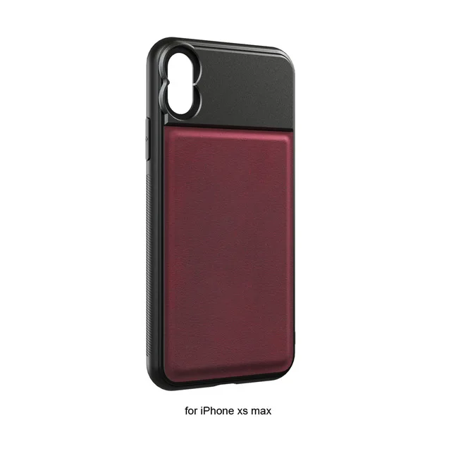 For iPhone XS Max APEXEL 1 шт. Профессиональный 17 мм резьбовой чехол для телефона для линзы для объектива мобильного телефона Алюминиевый сплав+ кожаный чехол для телефона для iPhone X samsung huawei - Цвет: For iPhone XS Max
