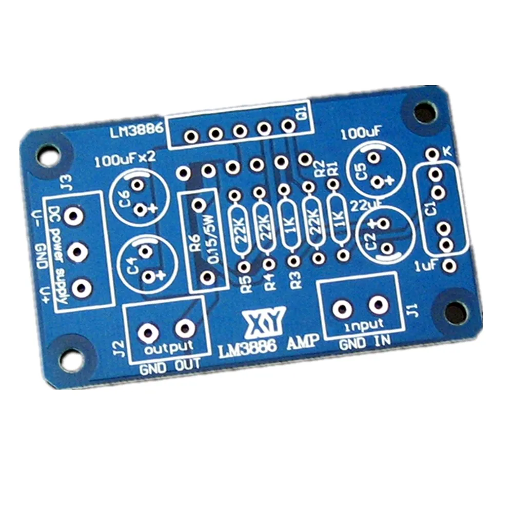 

Плата усилителя мощности LM3886, пустая плата pcb classic line mono