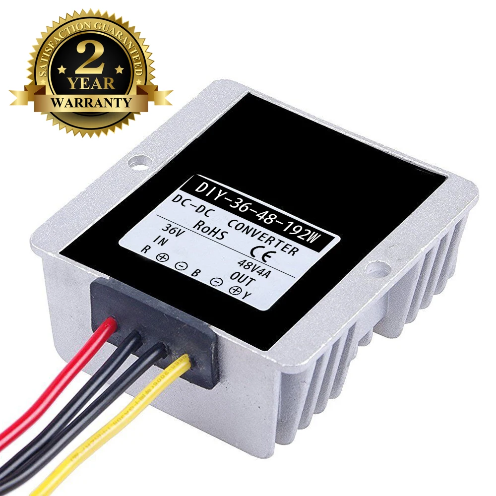 

DC 36V(25-40V) Step up to 48V 4A 192W DC Converter Module power adaptor Regulator