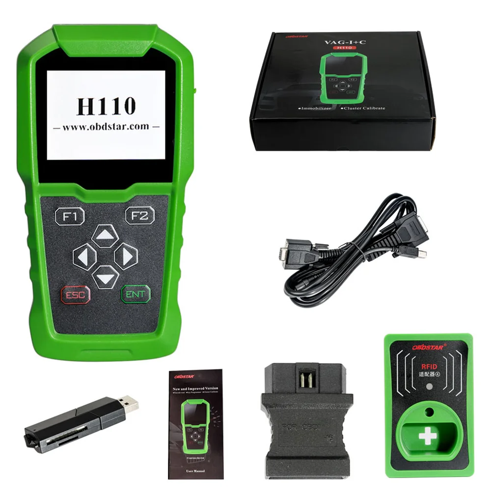 2018 OBD Diagnostic Tool OBDSTAR H110 VAG I+C for MQB IMMO+KM Support NEC+24C64 and 4th 5th IMMO | Автомобили и мотоциклы