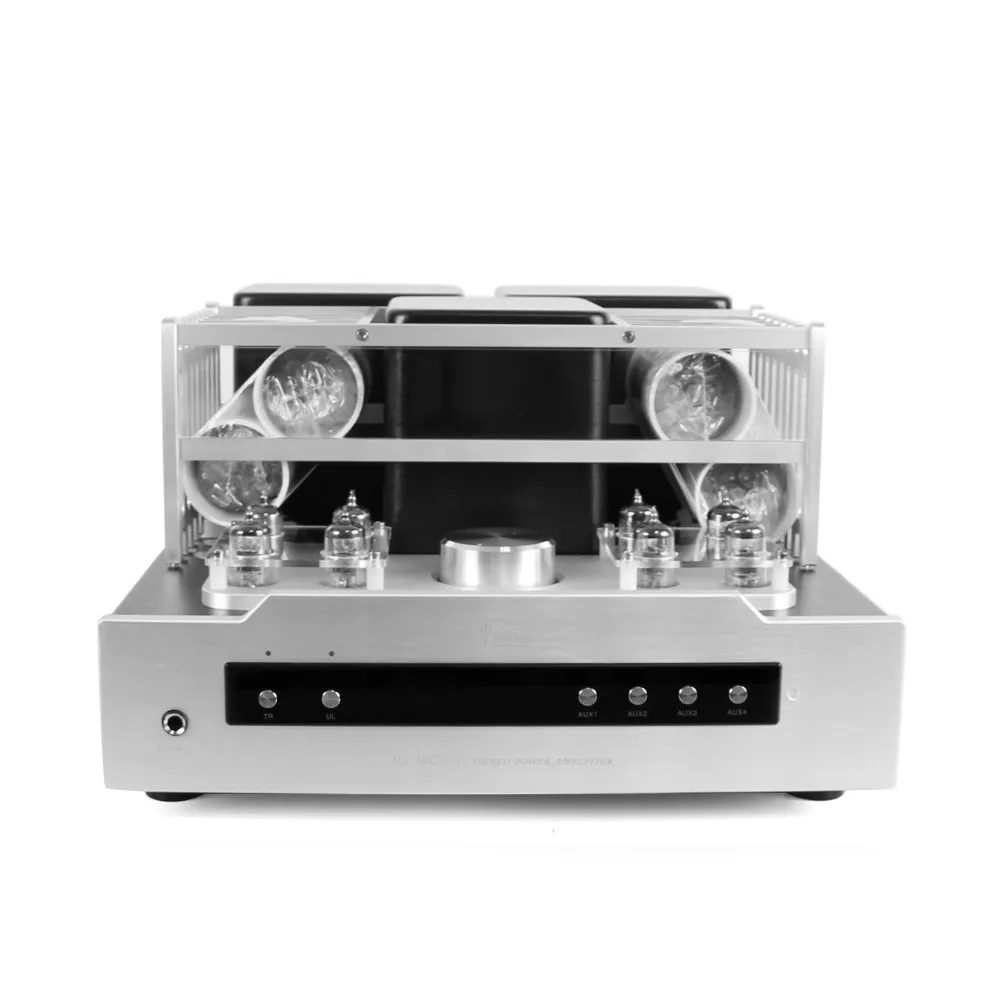 MS-30L YAQIN EL34 Интегрированный push pull Ламповый Усилитель HI-FI с Выход на Наушники Пульт