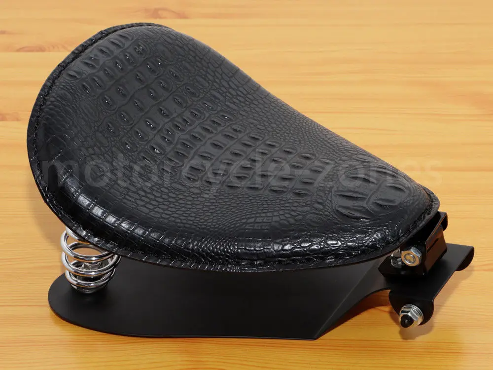 Универсальный водительский Solo Seat& Baseplate& " пружины& Кронштейн для Harley Sportster 48 72 Iron XL 883 1200 низкий родстер на заказ