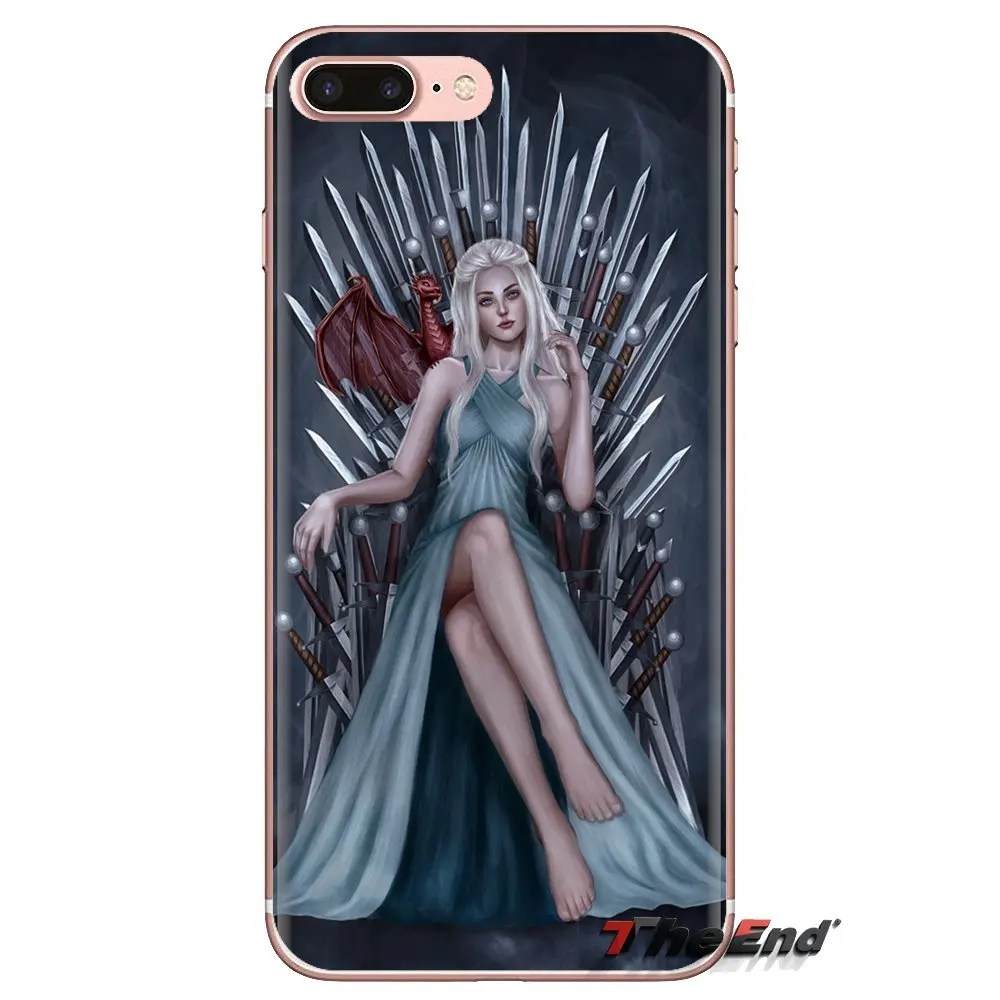 Для Samsung Galaxy A3 A5 A7 A9 A8 Star A6 Plus 2018 2015 2016 2017 прозрачные мягкие чехлы Daenerys Игра