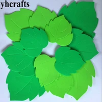 1baglot foam leaf without stickers creative activity kit wall stickers kids room ornament early learning educational toy oem