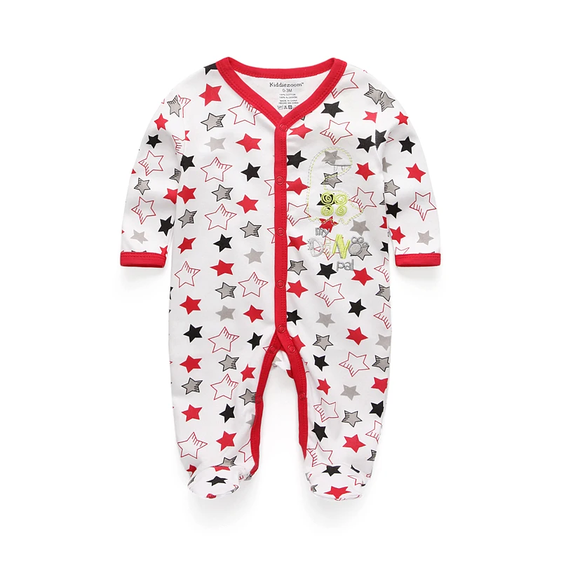 2019 милая детская одежда Детский комбинезон удобная с длинными рукавами 100% хлопок