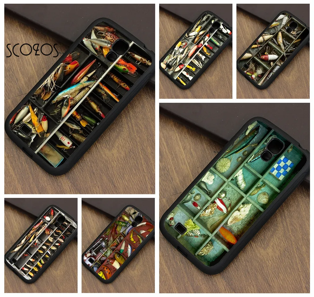 SCOZOS рыболовные снасти Box чехол для телефона Samsung Galaxy S3 S4 S5 S6 S7 S8 край края