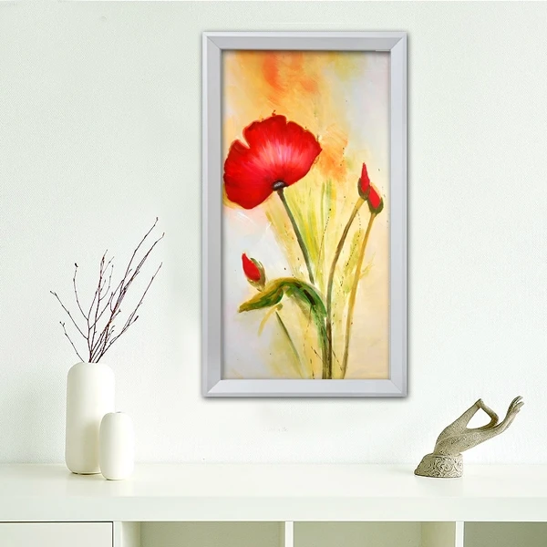 

Wholesale modern home decor art craft Canvas print Decorative abstract flower oil painting free shipping
