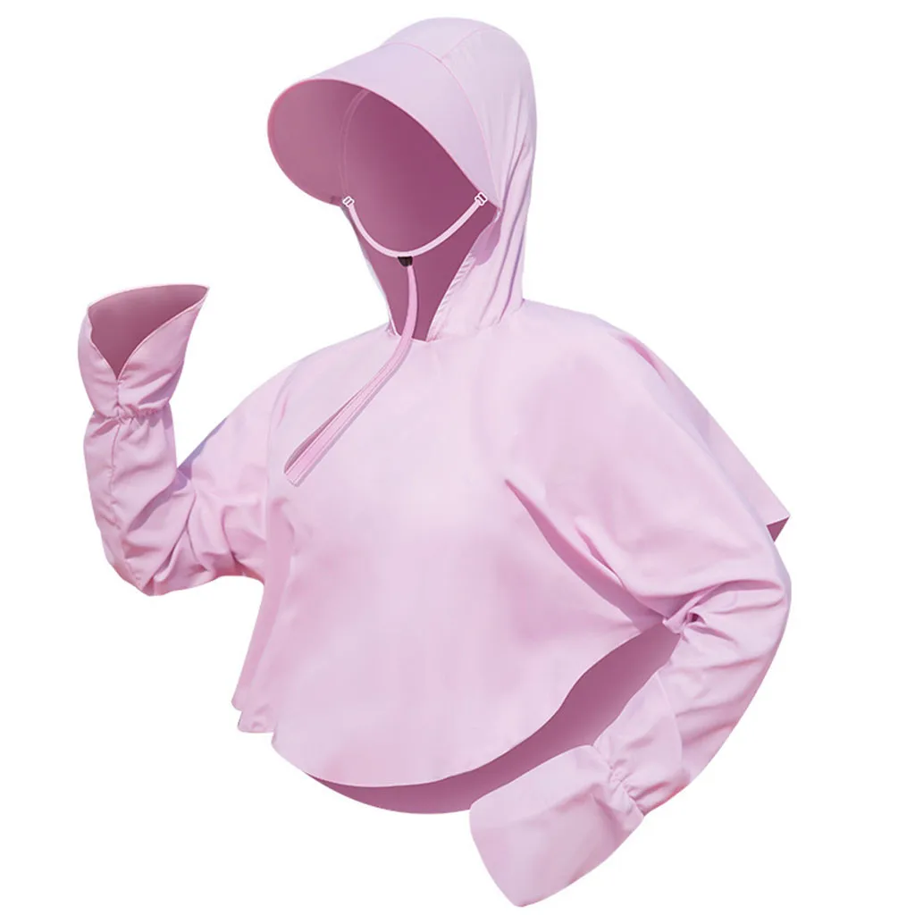 Женский кардиган с длинным рукавом и открытой передней защитой от солнца пальто