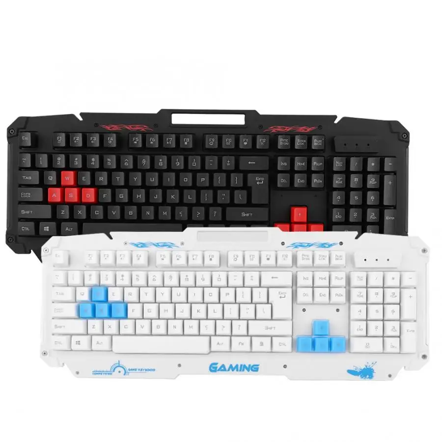 Новинка HK1868 10 м Беспроводная передача 2 4G 104 клавиши игровая клавиатура мышь набор