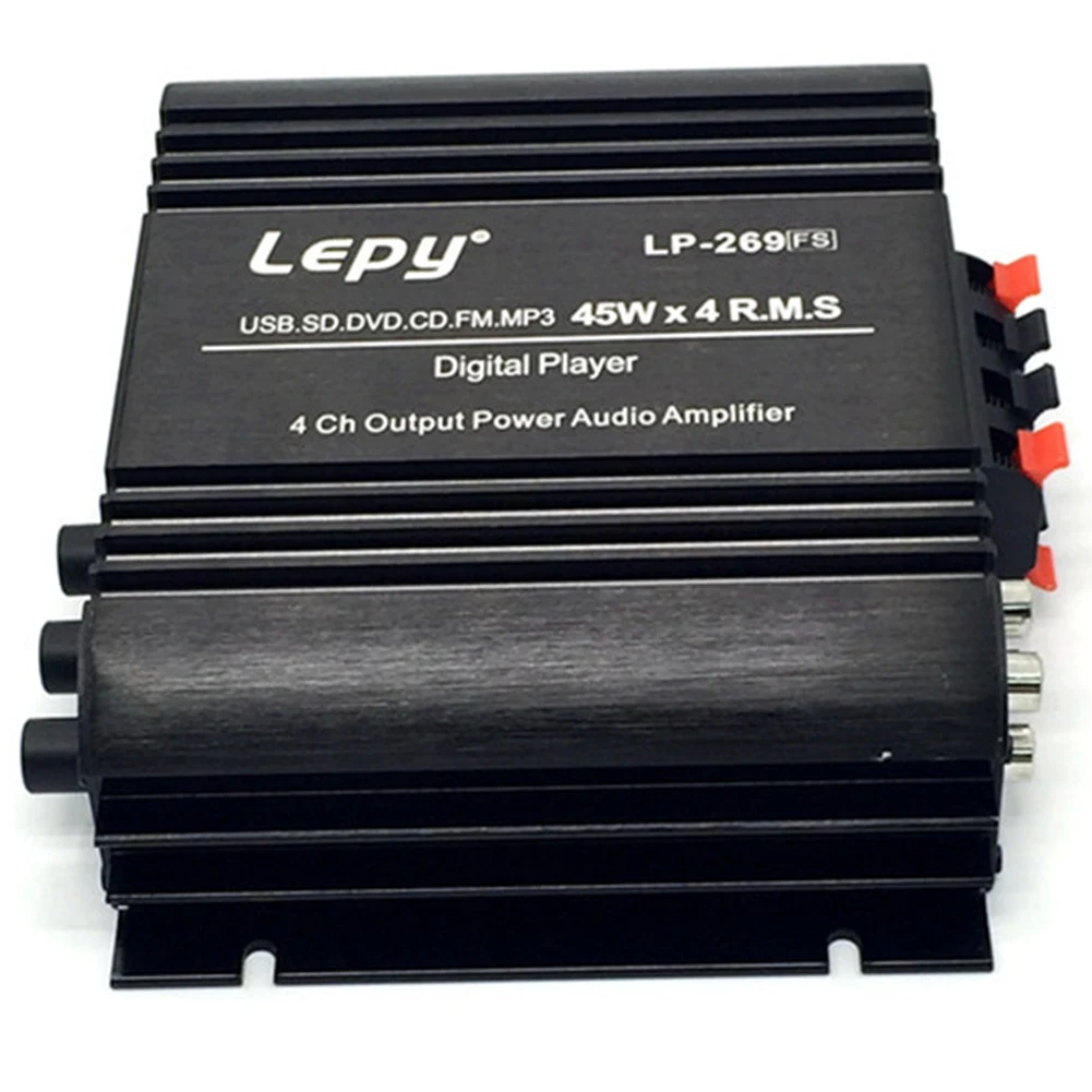 LP 269S Bluetooth Автомобильный цифровой автомобильный усилитель аудио плеер звук мини