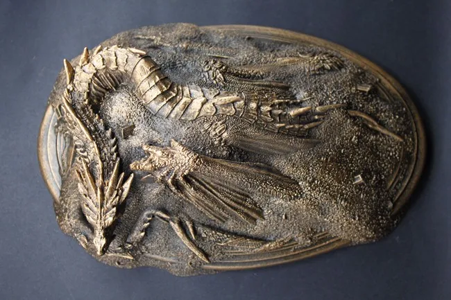 Хоббит Властелин колец Дракон Smaug медная Имитация Модель автомобиля ОРНАМЕНТ