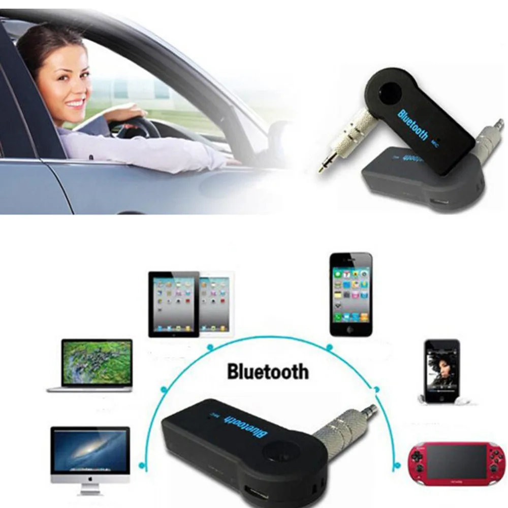 2017 Bluetooth Автомобильный музыкальный плеер с громкой связью Аудио Стерео адаптер