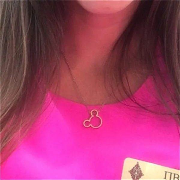 30 шт. милое простое колье с Микки мультяшное животное персонаж Мики мышка уши