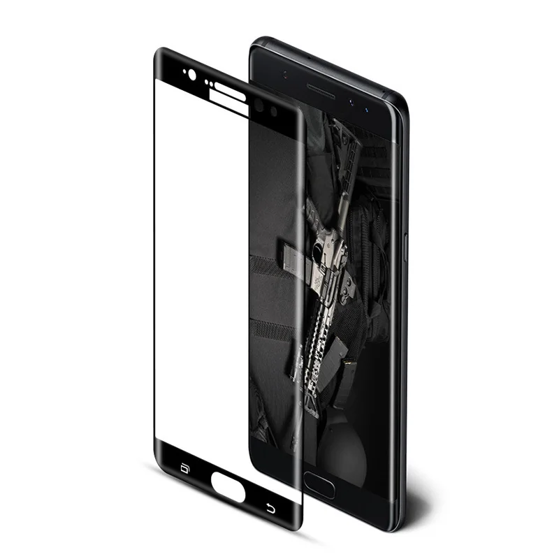 9H 3D полный закругленный протектор экрана для samsung Galaxy Note FE Fan Edition защита из
