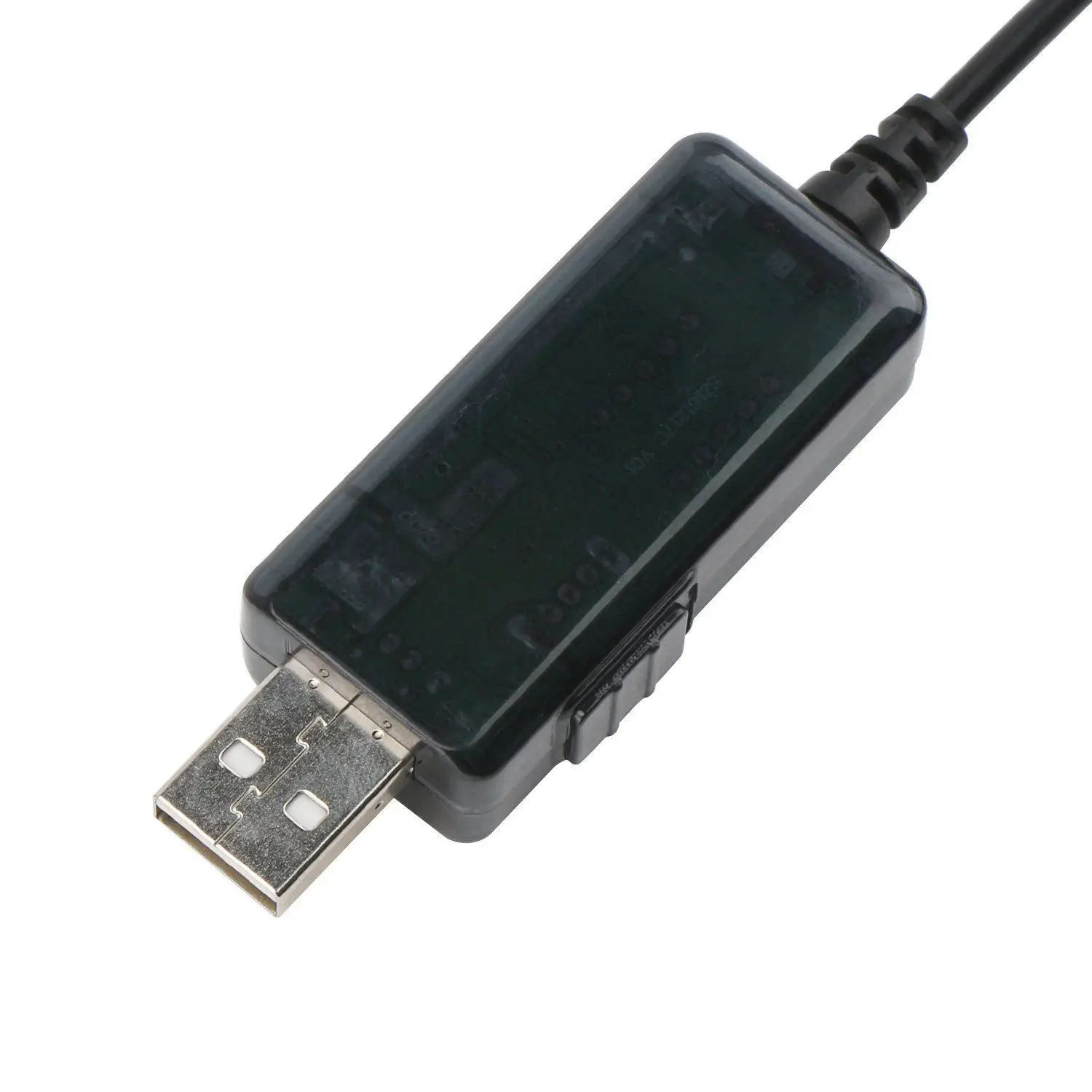 USB Boost Cable 5V Шаг до 9V 12V Регулируемый преобразователь напряжения 1A повышающий вольт трансформатор DC регулятор мощности с переключателем