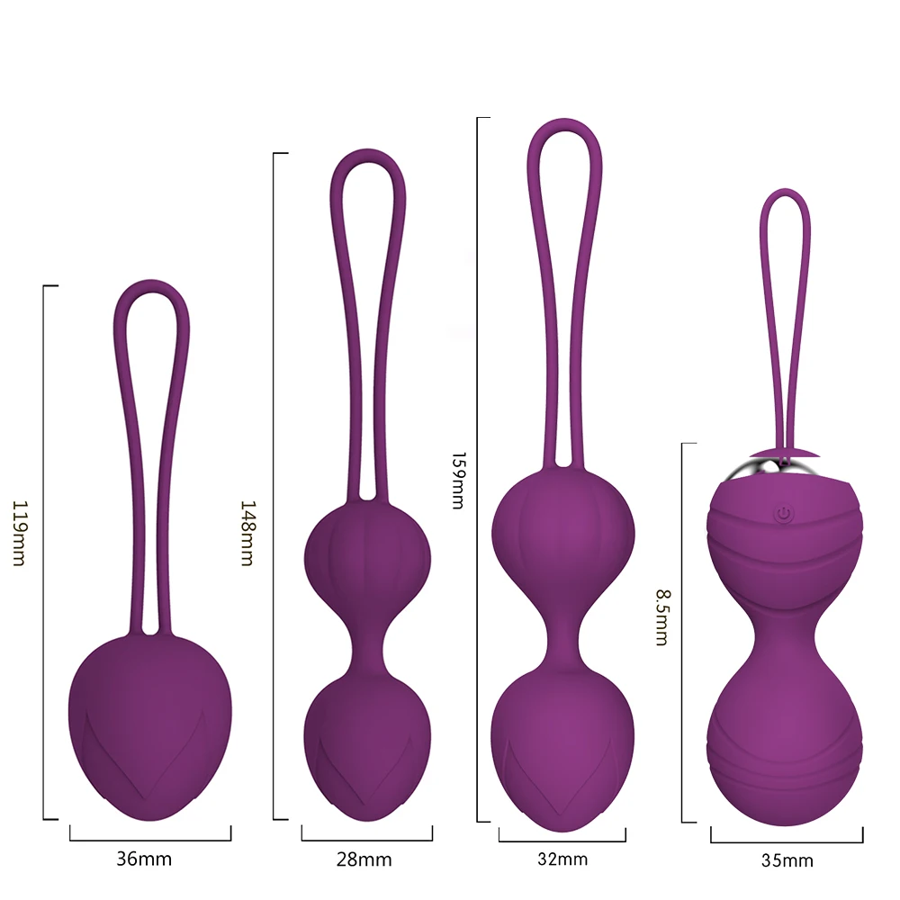 4/5pcs Vaginal Balls Sex Toy for Women Kegel Ball Female Vagina Tighten Massage Exercise Wireless Remote Control Vibrating Eggs | Красота и