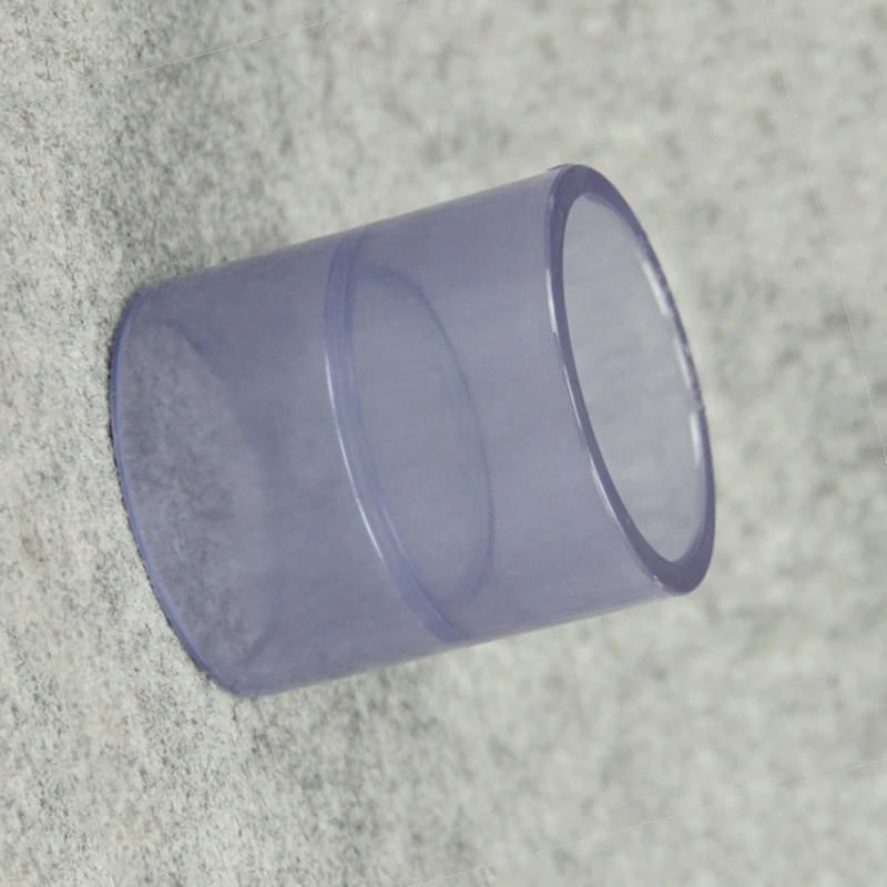 20 мм ID прозрачный равный прямой ПВХ труба Соединительная адаптер соединитель