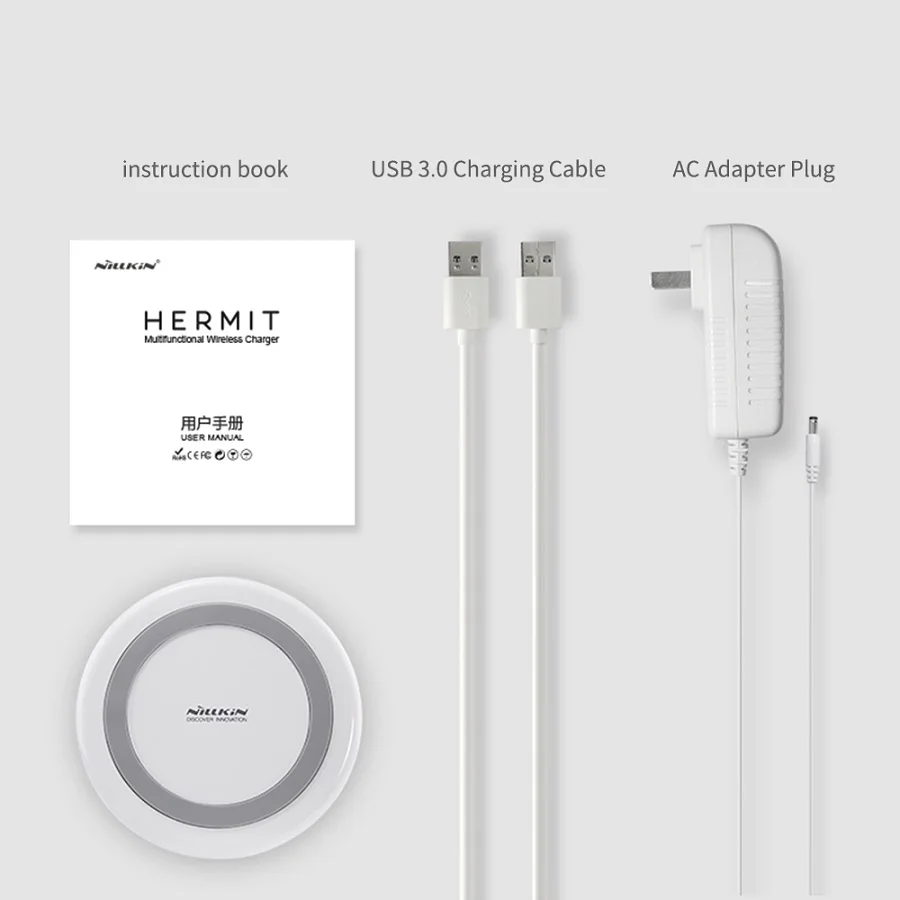 NILLKIN USB Продлить концентратор 3 0 5 Порты для Xiaomi Pocophone F1 iPhone XS samsung S8 Qi Беспроводной