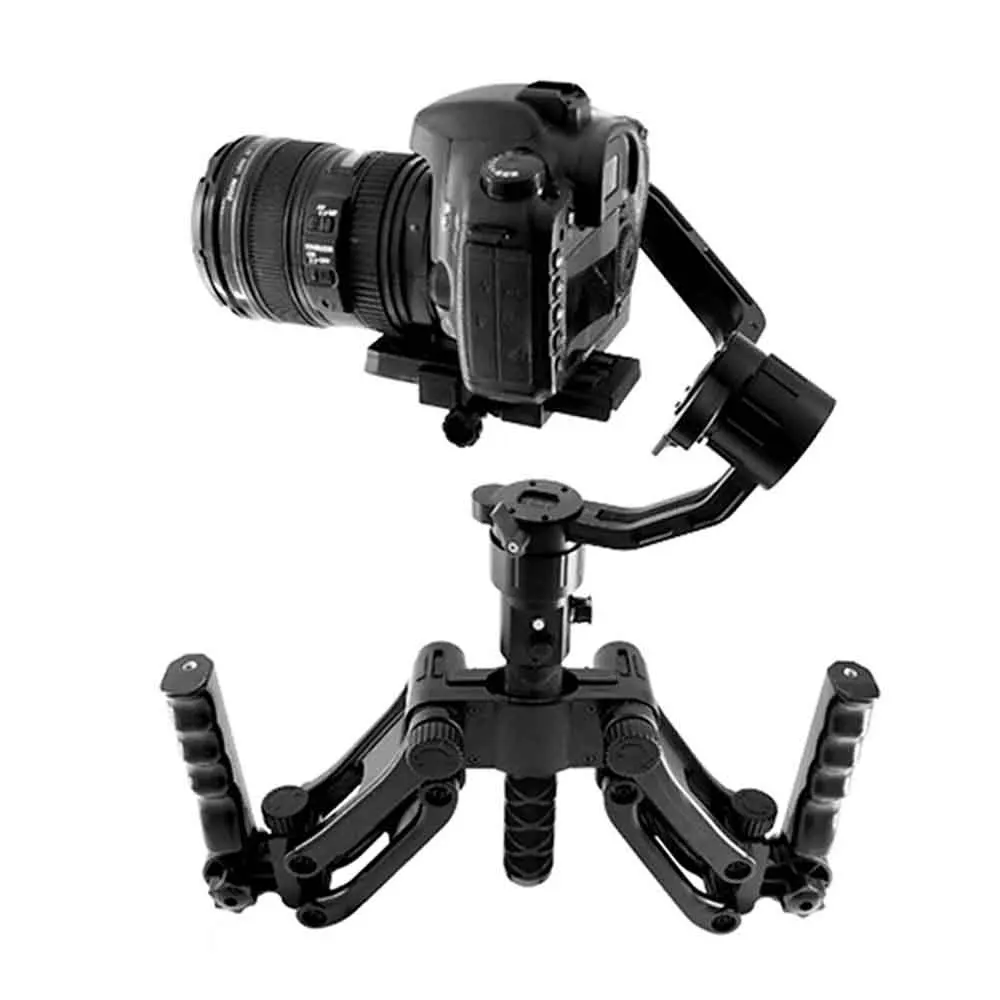 Профессиональный 5-осевой Стабилизатор камеры с двумя ручными ручками 4 5 кг для Dji