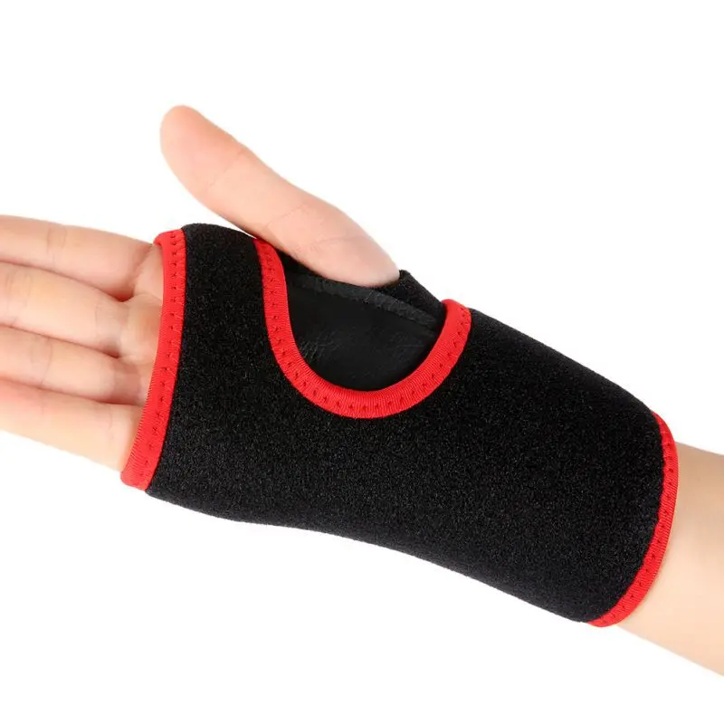 BR right hand Открытый фитнес запястья поддержка палец шина карпальный туннельный синдром бандаж Ортопедический бандаж для рук - Цвет: BR right hand
