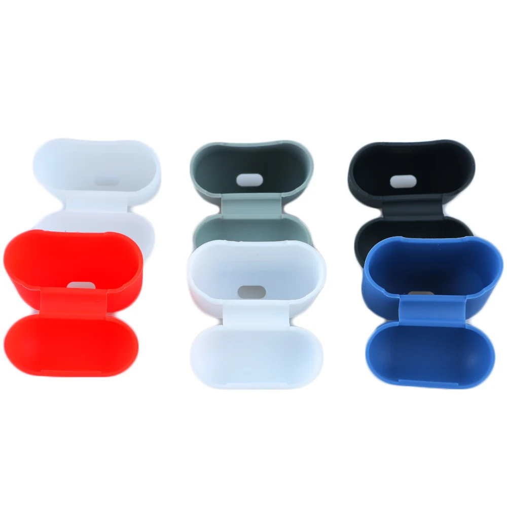 Мягкий силиконовый чехол для Airpods протектор рукава Прозрачный ультра тонкий