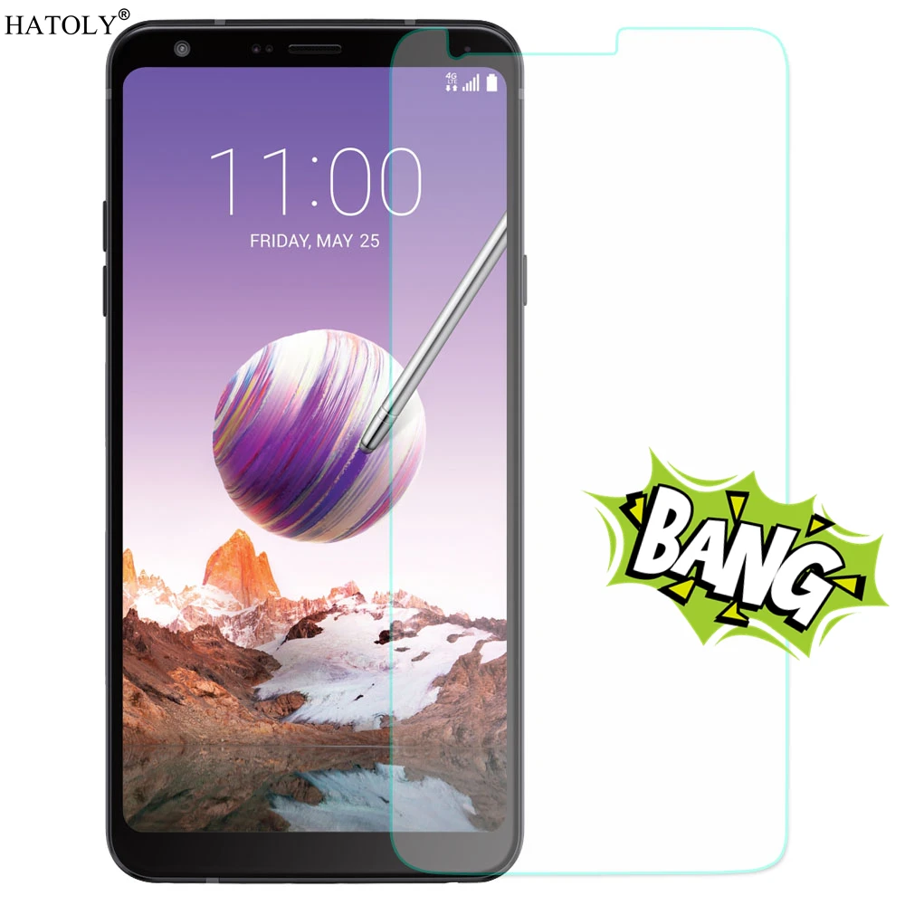 2 шт. закаленное стекло для LG Stylo 4 ультратонкая Защита экрана 4/Q Stylus Plus пленка Q710MS