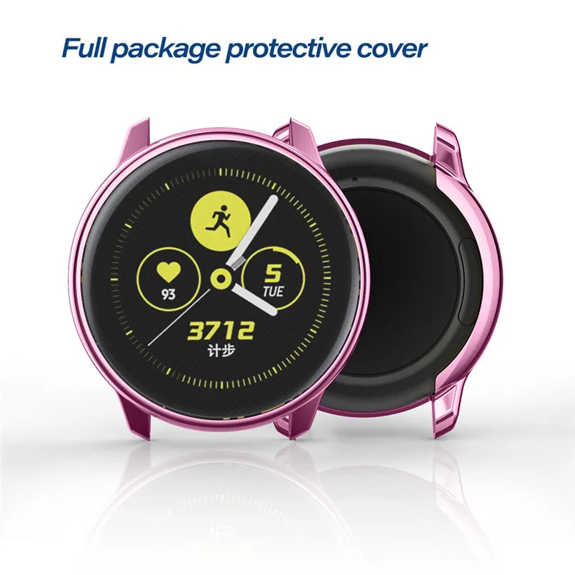 Модный чехол из ТПУ Ультратонкий Мягкий защитный с покрытием для Samsung Galaxy Watch Active