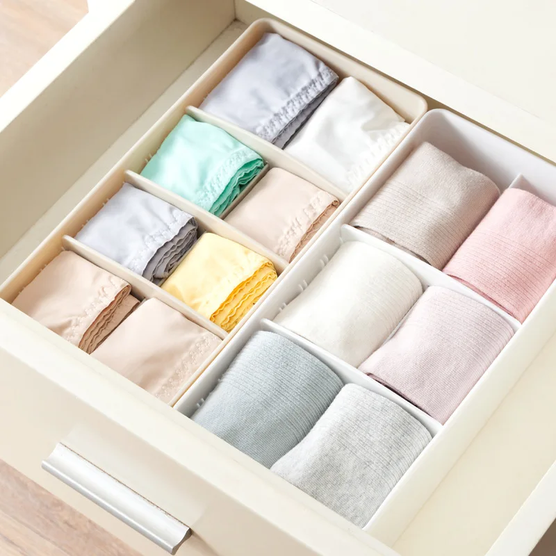 Коробка для хранения нижнего белья регулируемый нижнее бельё девочек носки