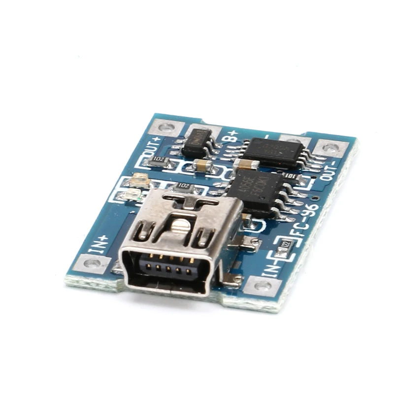 5 шт. Micro USB в 1A 18650 TP4056 модуль зарядного устройства литиевой батареи зарядная плата