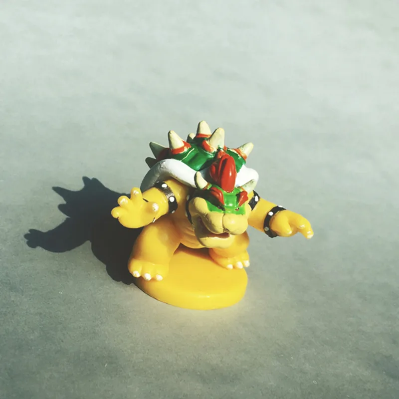 48 шт. 3,5 см очень маленький Супер Марио Bros Bowser ПВХ фигурка модель игрушки