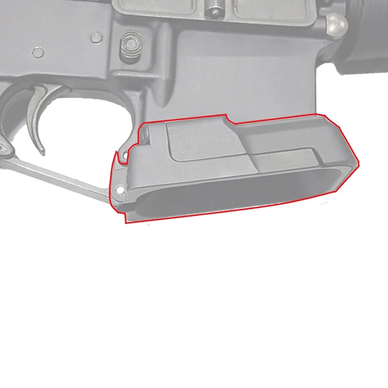 VULPO высокое качество ЧПУ алюминий Magwell Тактический Журнал хорошо для AEG M4& GBB M4& AR-15